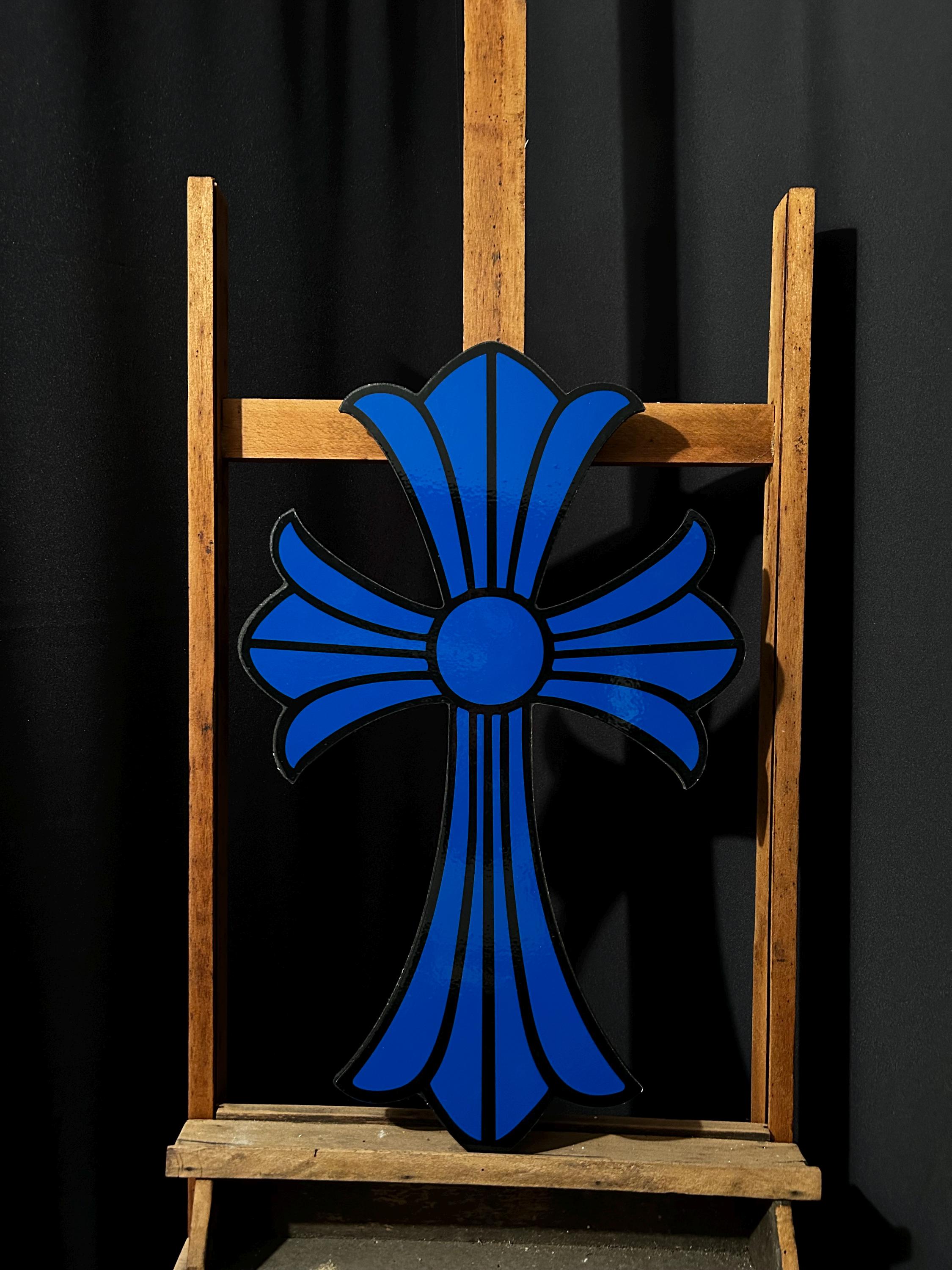 Chrome Hearts Inspired Crosses Wall Art - Etsy