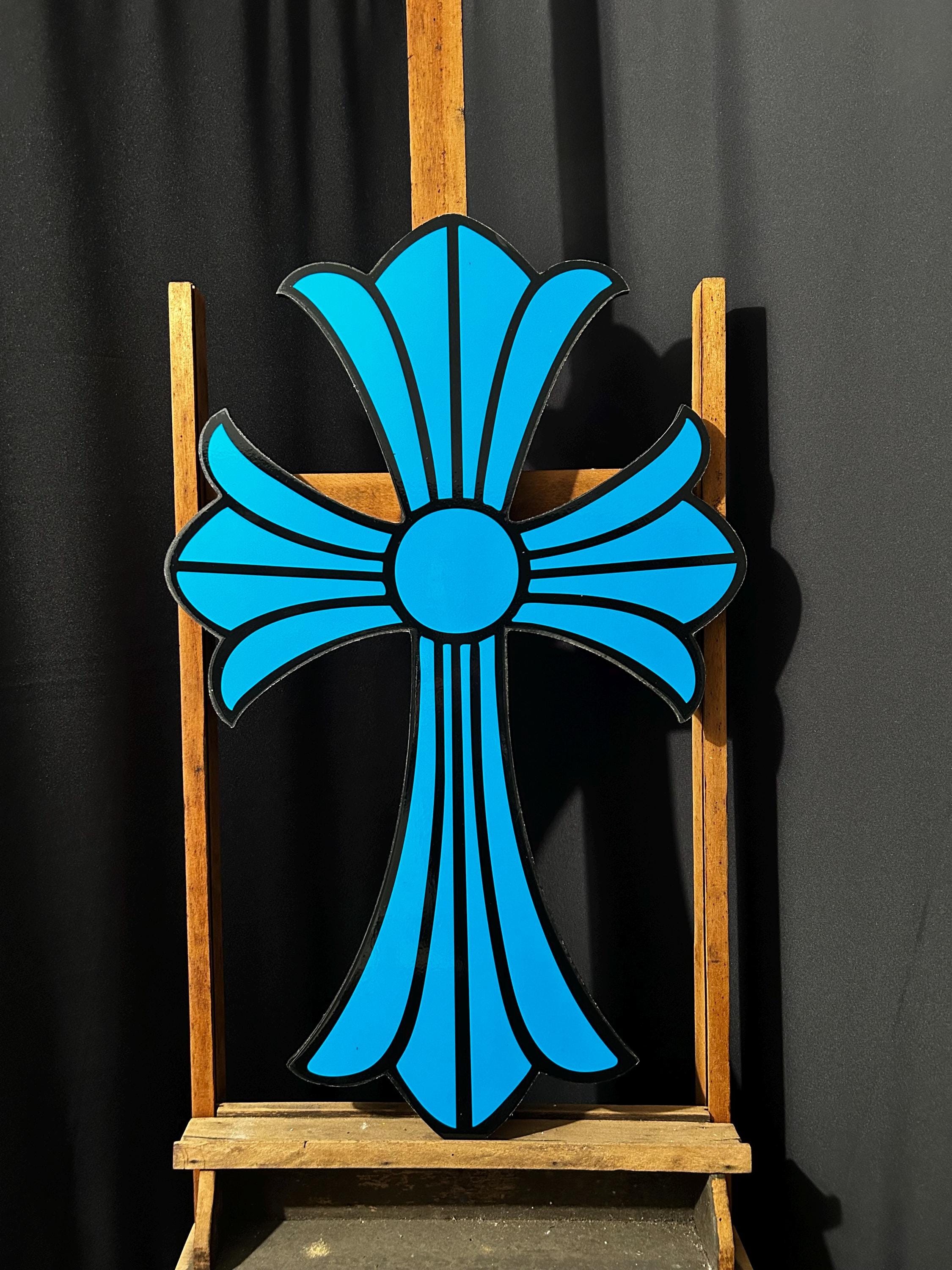 Chrome Hearts Inspired Crosses Wall Art - Etsy