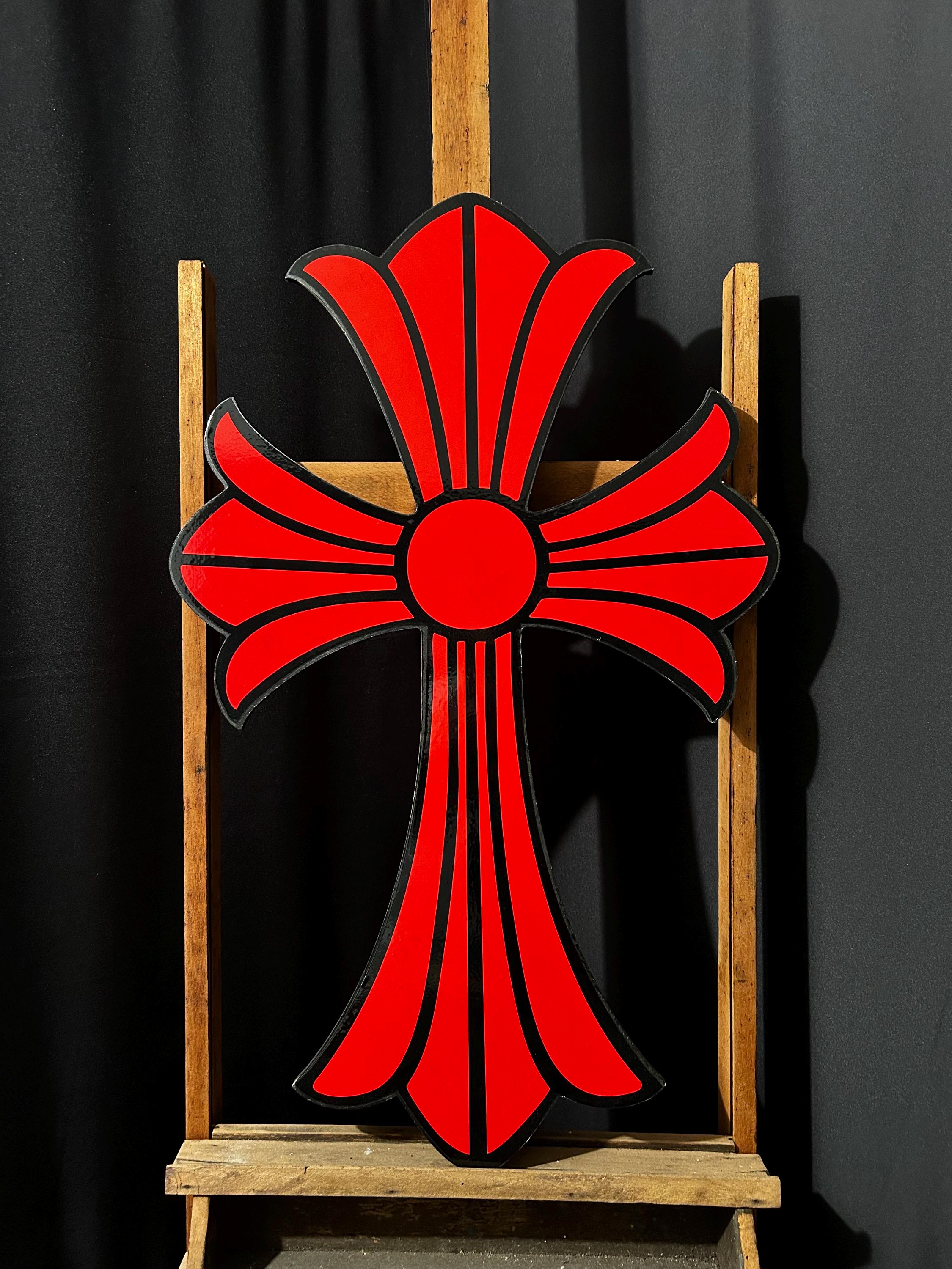 Chrome Hearts Inspired Crosses Wall Art - Etsy