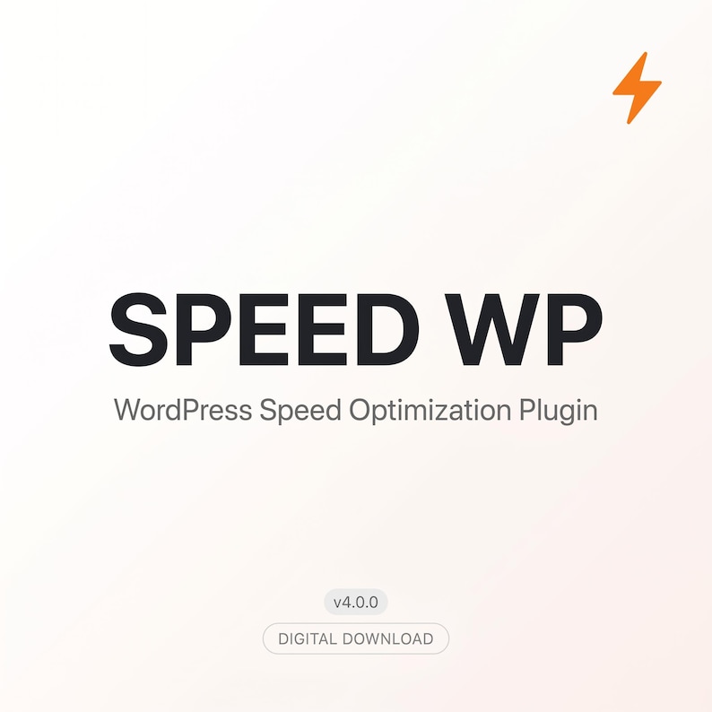 Speed WP - Plugin de almacenamiento en caché para WordPress con licencia de por vida. Velocidad de página rápida. imagen 1