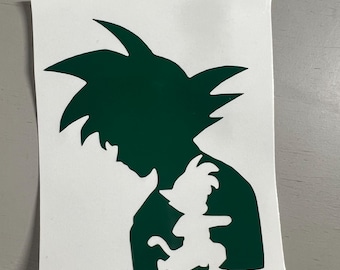 Son Goku Silhouette