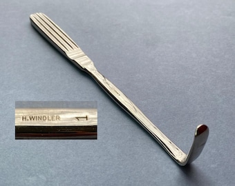Vintage Retractor Langenbeck Medium~surgical instrument Curette Vintage Medical Tool~vintage gift for Nurses and Doctor's