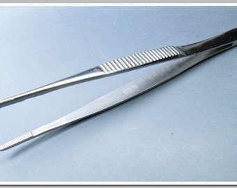 Vintage tweezer Medical Surgical 6”~Tool Collectible 1950 USSR~vintage gift for Nurses and Doctor's