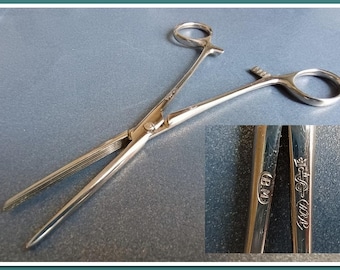 Vintage Aesculap Surgical Clamp-High-Quality Stainless Steel Medical Instrument,1920s-1930s Collectible~vintage gift for Nurses and Doctor's