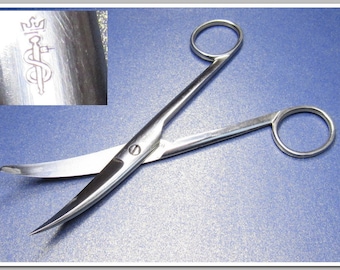 Vintage Scissors Medical Surgical Aesculap 6”~Tool Collectible ~vintage gift for Nurses and Doctor's