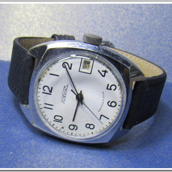 Russian mechanical watch Raketa 2614.HA USSR 1980's~classic of the Soviet era