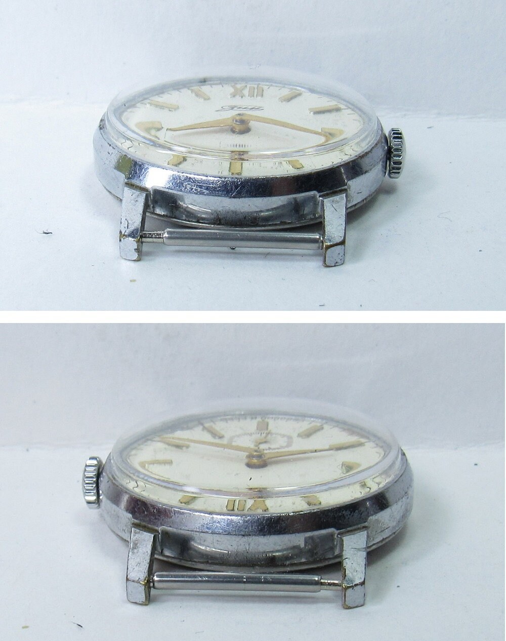 Montre Mécanique Russe Zim Vintage URSS Années 1980 - Modèle 2603, Boîtier 34mm, Remontage Manuel, 15 Rubis