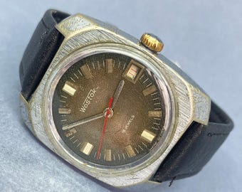 Vostok/Wostok~Relojes de pulsera vintage, reloj retro mecánico URSS 1970~regalo para hombres~regalo para hombres