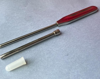 Vintage Soviet Trocar 5mm Abdominal Medical Tool Made in USSR 1960s NOS ~vintage gift for Nurses and Doctor's