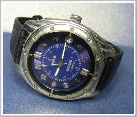 Orologio meccanico russo Raketa URSS anni '80~classico