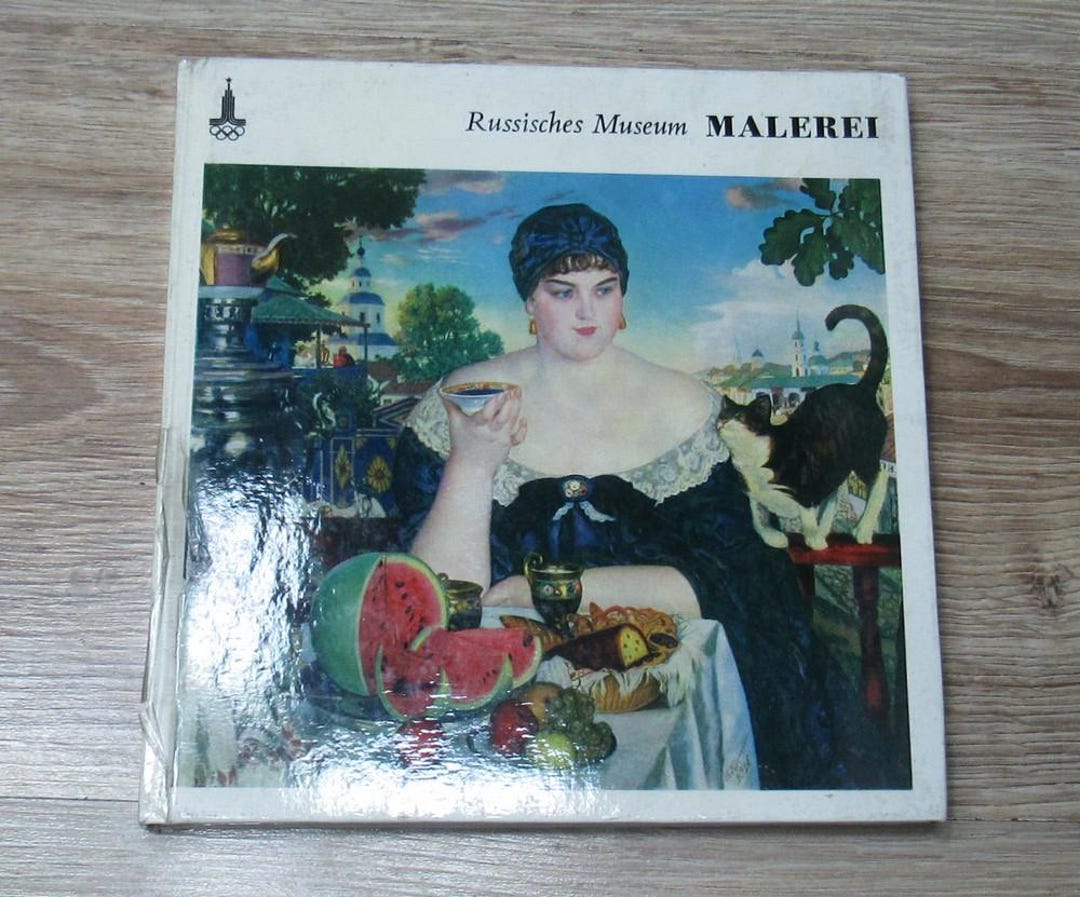 Vintage Soviet Art Gem: Russian Museum Masterpieces (leningrad