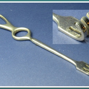 Retrator Volkman Vintage ~ instrumento cirúrgico Cureta Ferramenta médica vintage ~ presente vintage para enfermeiros e médicos