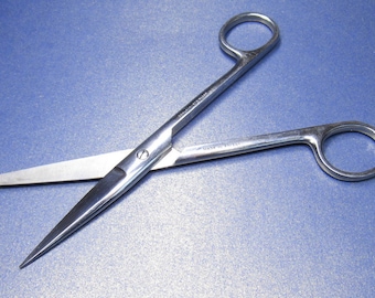 Vintage Scissors Medical Surgical 7”~Tool Collectible ~vintage gift for Nurses and Doctor's