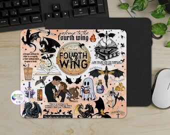 Alfombrilla de ratón Fourth Wing
