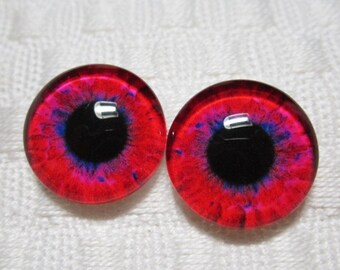 14mm glass eyes for jewelry making or crafts