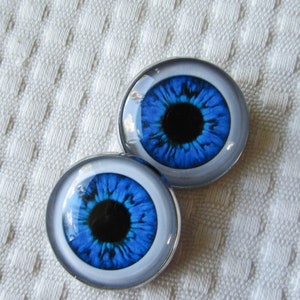 25mm sew on glass eyes for soft sculpture and art