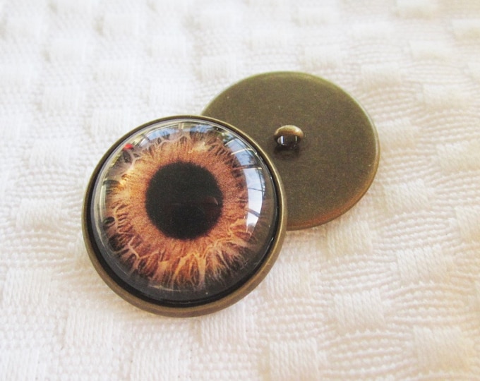 Sew on Glass Eyes Button Back Glass Eyes Glass Buttons Etsy