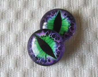 Dragon Glass eyes-20mm-18mm-16mm-14mm-12mm- Eyes for art and sculpture