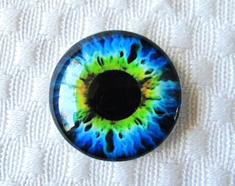 Glass eyes-25mm-20mm-18mm-16mm-14mm-12mm- Eyes for dolls and sculpture