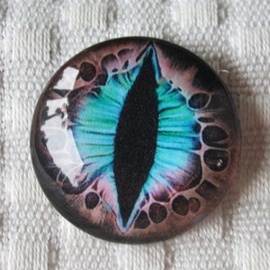 Dragon eye 25mm glass eye cabochon for jewelry or art