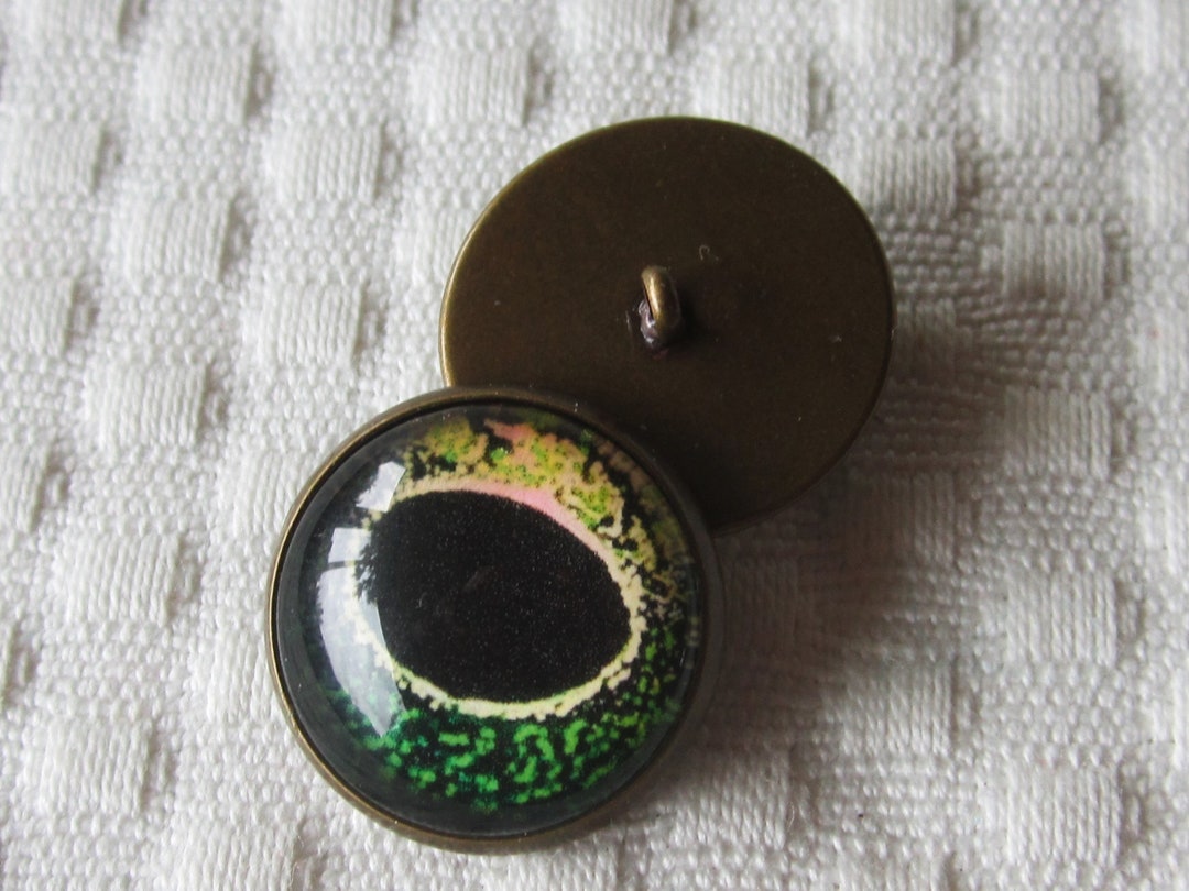 Sew on Glass Frog Eyes, Glass Eye Buttons, Eye Buttons, Frog Eye