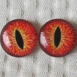 Dragon Glass eyes-20mm-18mm-16mm-14mm-12mm- Eyes for art and sculpture