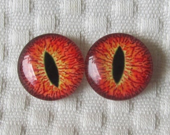 Dragon Glass eyes-20mm-18mm-16mm-14mm-12mm- Eyes for art and sculpture