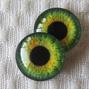 Glass eyes-20mm-18mm-16mm-14mm-12mm- Eyes for dolls and sculpture