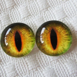 14mm glass eyes for jewelry making or crafts