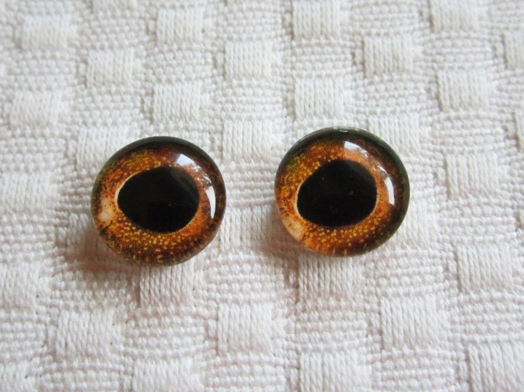 12mm Glass Fish Eyes, Small Glass Eyes, 12mm Glass Cabochons Etsy