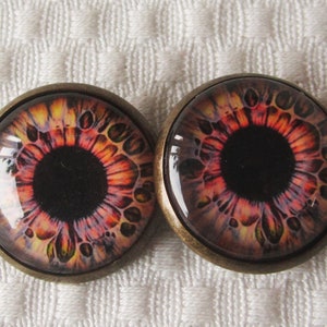 Sew on glass eyes,glass eye buttons, eye buttons