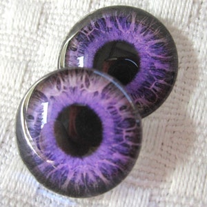 16mm glass eyes-glass eye cabochons-eyes for sculpture and jewelry-weird doll eyes