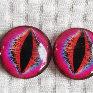 Dragon Glass eyes-20mm-18mm-16mm-14mm-12mm- Eyes for art and sculpture