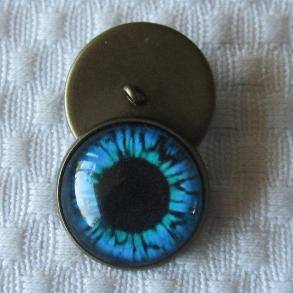 Sew on glass eyes, button back glass eyes, glass buttons