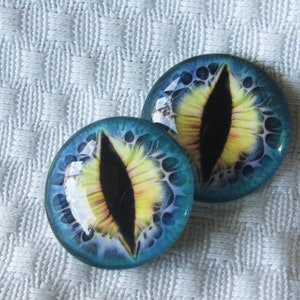 Dragon Glass eyes-20mm-18mm-16mm-14mm-12mm- Eyes for art and sculpture