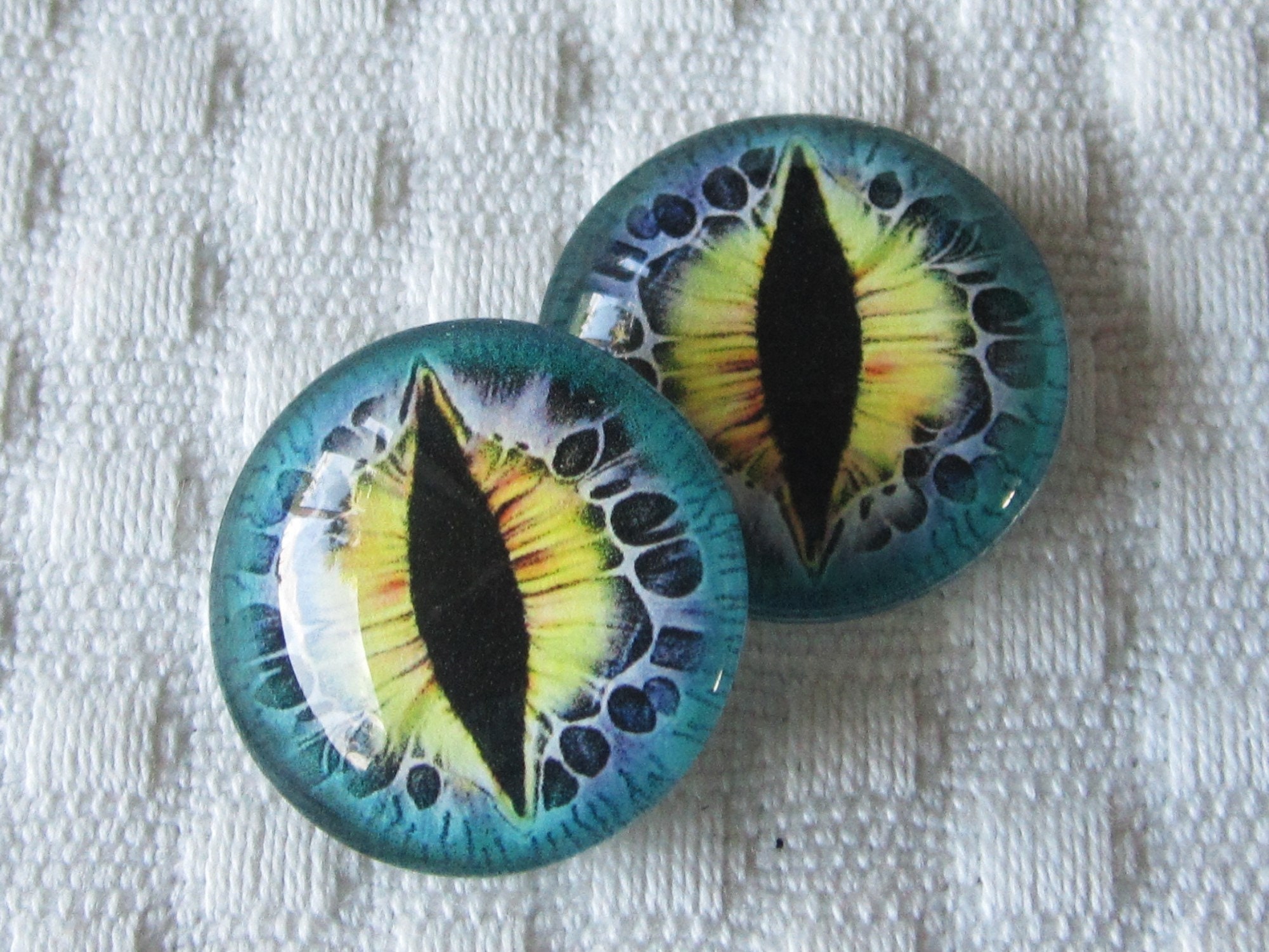 Buy Glass Dragon Eyes for Jewelry Making or Crafts 20mm