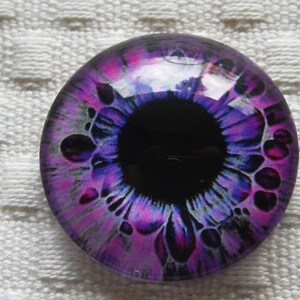 Glass eyes-25mm cabochons