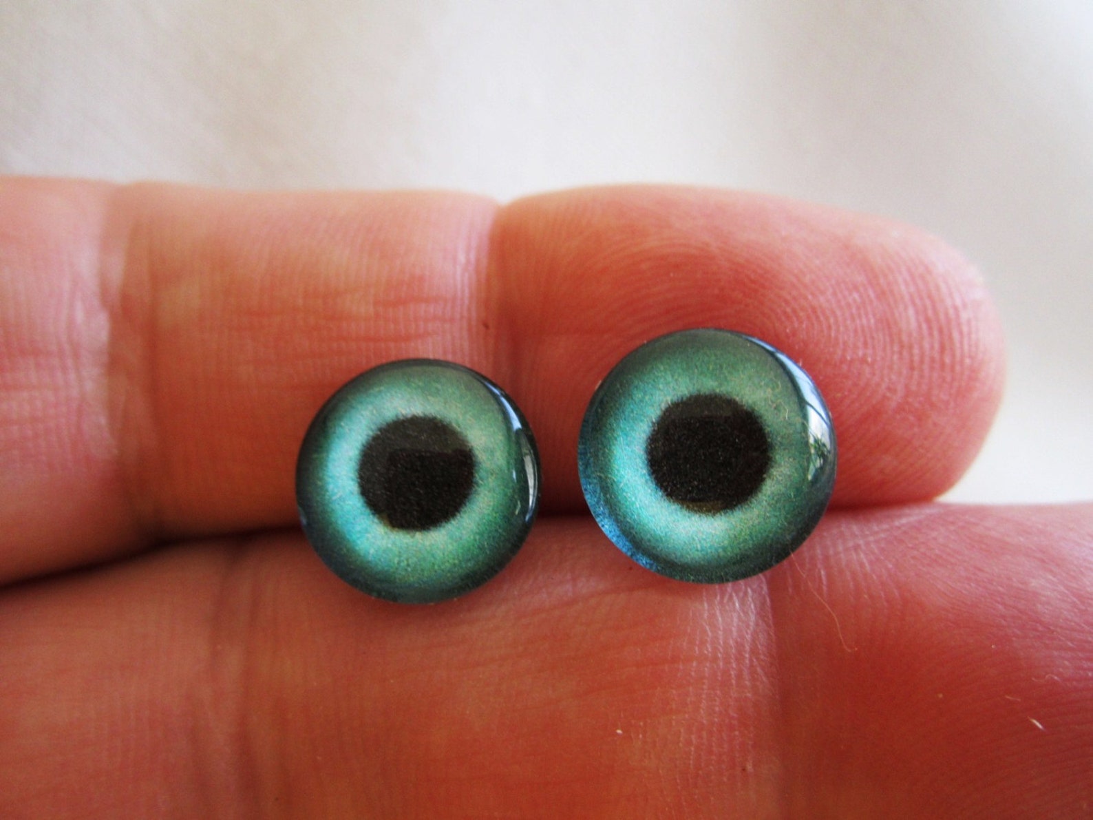 Glass supplies cabochon 12mm glass eye cabochons for jewelry Etsy