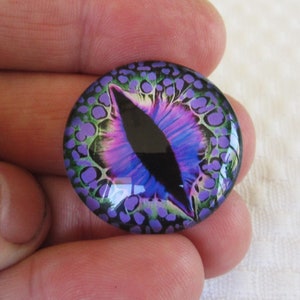 Glass eyes- 30mm cabochons