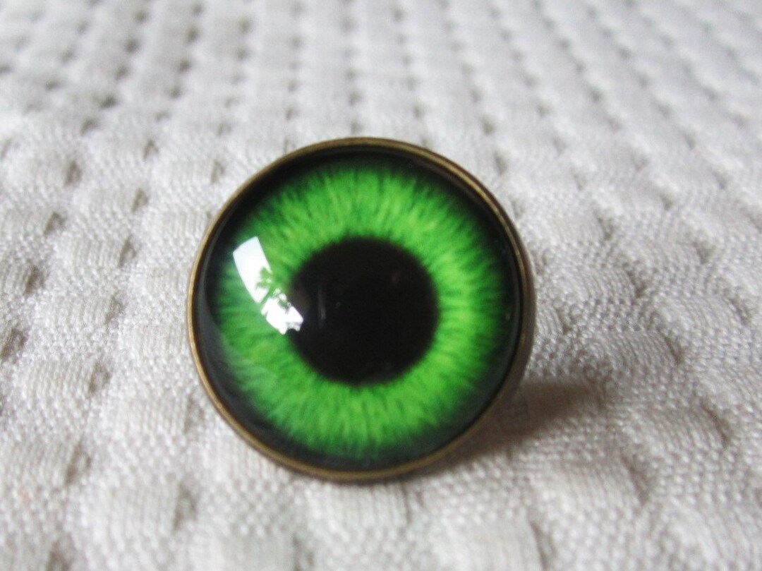 Glass Eye Buttons, Crochet Animal Eyes, Plushie Eyes, Looped Eyes