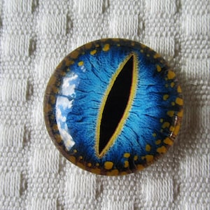 Dragon eye 25mm glass eye cabochon for jewelry or sculpture