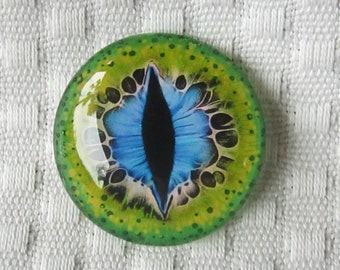 Jewelry pendant glass 30mm glass eye