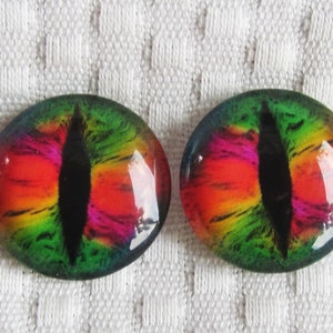 Pairs of Glass  eyes-20mm-18mm-16mm-14mm-12mm- Eyes for art and sculpture