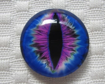 Dragon eye, glass eye, cabochon for jewelry, eyes for sculpture