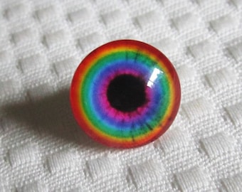 Glass eyes-20mm-18mm-16mm-14mm-12mm- Eyes for dolls and sculpture