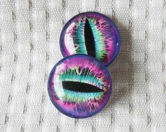 Dragon Glass eyes-20mm-18mm-16mm-14mm-12mm- Eyes for art and sculpture
