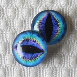 Dragon Glass eyes-20mm-18mm-16mm-14mm-12mm- Eyes for art and sculpture
