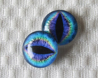 Dragon Glass eyes-20mm-18mm-16mm-14mm-12mm- Eyes for art and sculpture