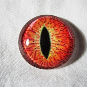 Dragon eye 30mm glass cabochon for jewelry making