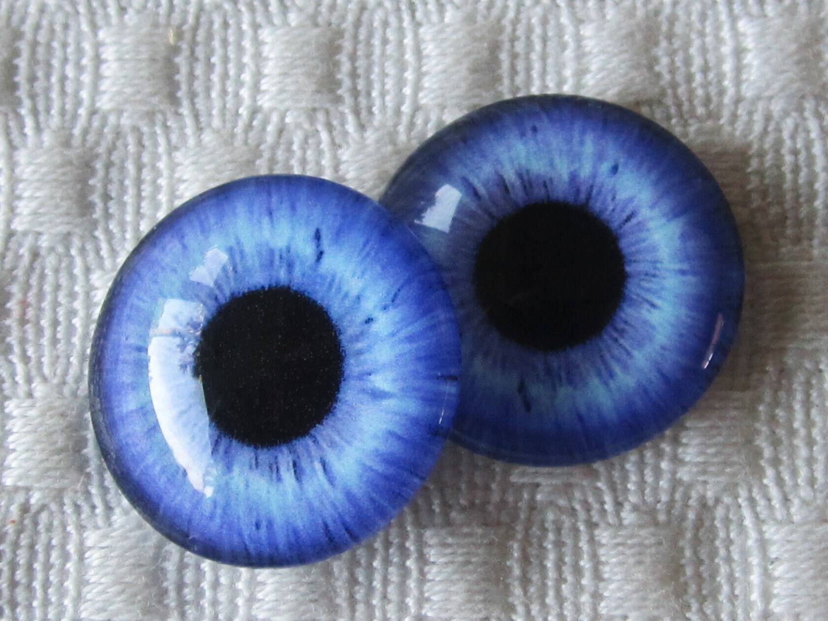 Glass Eyes Blue Eyes Doll Eyes Realistic Eyes Blue Doll Etsy UK